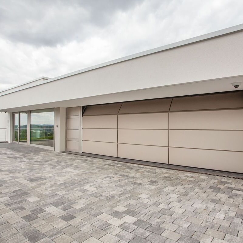 Garagentor flächenbündig