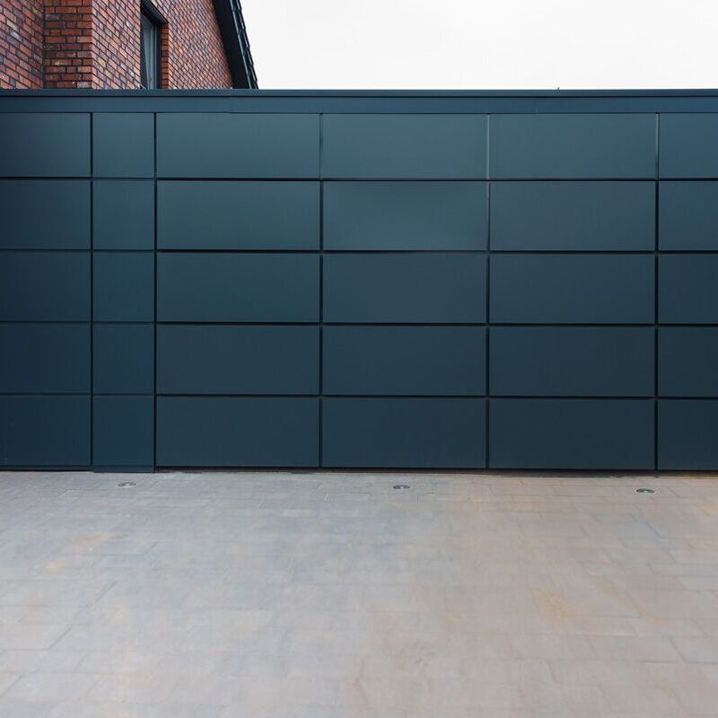 Garagentor flächenbündig